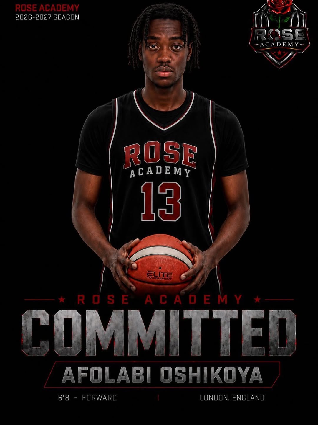 Afolabi Oshikoya — Rose Academy commitment announcement