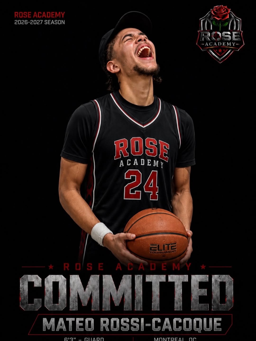 Mateo Rossi-Cacoque — Rose Academy commitment announcement
