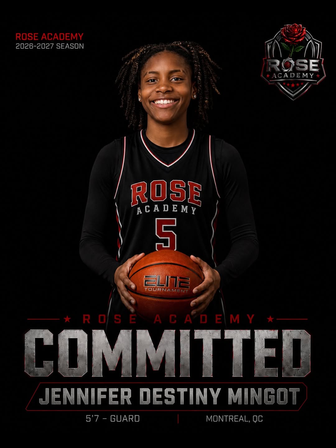 Jennifer Destiny Mingot — Rose Academy commitment announcement