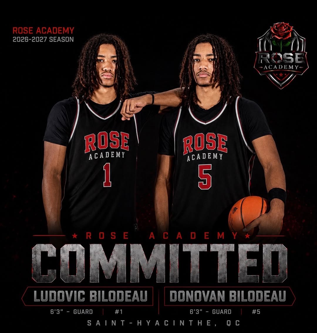 Ludovic & Donovan Bilodeau — Rose Academy commitment announcement